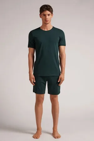 intimissimi Pijama verano hombre en algodón superior Hombre Tamaño S