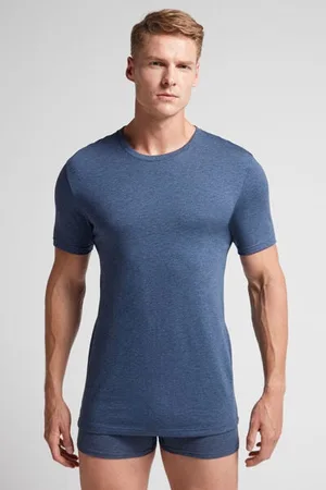 intimissimi Camiseta con cuello redondo de algodón superior Hombre Tamaño XL