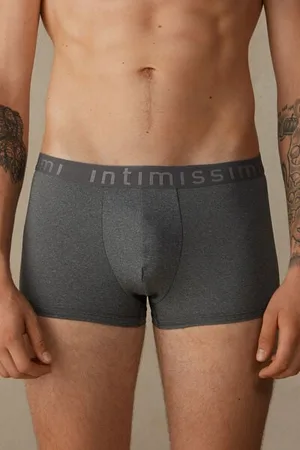 intimissimi Bóxer de microfibra para hombre con logotipo Hombre Tamaño 40