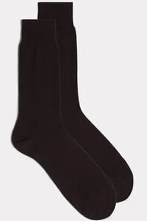 intimissimi Medias Cortas de Algodón Hilo de Escocia Rasado Hombre Tamaño 44-45