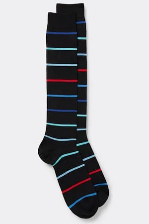 intimissimi Calcetines Largos de Hilo de Escocia Estampados Hombre Tamaño 44-45