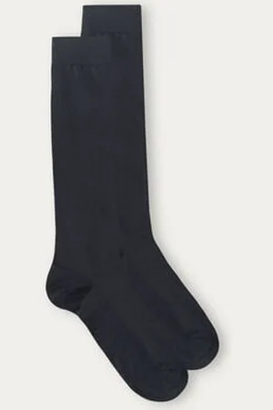 intimissimi Calcetines Largos en Algodón Superior Elástico Hombre Tamaño 44-45
