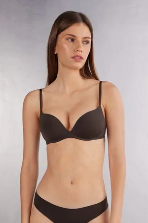 intimissimi Sujetador Super Push-Up de Microfibra Gioia The Silky Touch Mujer Tamaño 85C