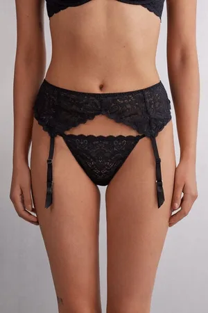 intimissimi Liguero de Encaje Mujer Tamaño TALLA ÚNICA