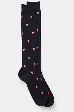intimissimi Calcetines Largos de Algodón Estampados Hombre Tamaño 42-43