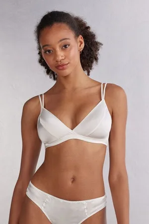 intimissimi Sujetador Triangular Emma de Seda Mujer Tamaño 85B
