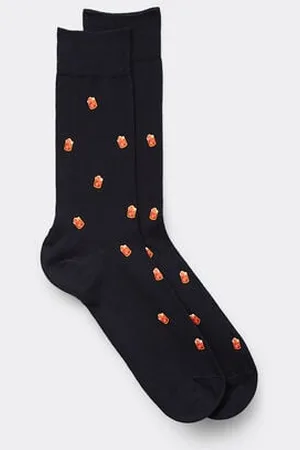 intimissimi Calcetín Corto de Algodón Estampado Hombre Tamaño 44-45