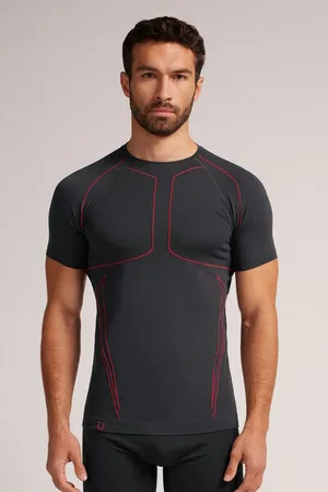 intimissimi Camiseta de Manga Corta Técnica Deportiva Hombre Tamaño S