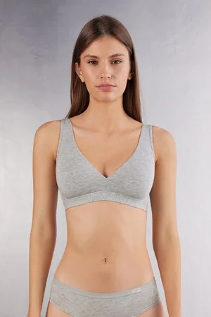 intimissimi Sujetador de algodón sin aros triángulo Lara Mujer Tamaño 105C