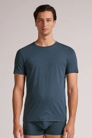 intimissimi Camiseta con cuello redondo de algodón superior Hombre Tamaño L