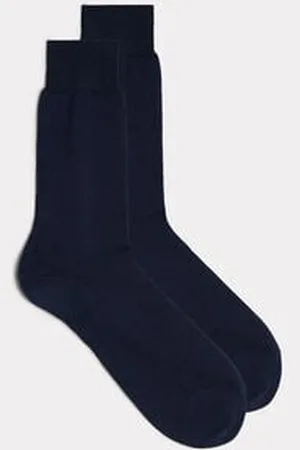 intimissimi Medias Cortas de Algodón Hilo de Escocia Rasado Hombre Tamaño 42-43
