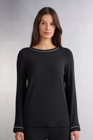 intimissimi Camiseta Manga Larga de Modal Mujer Tamaño L