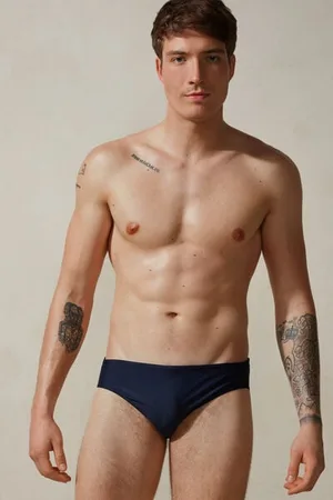 intimissimi Bañador Slip Liso Hombre Tamaño 38