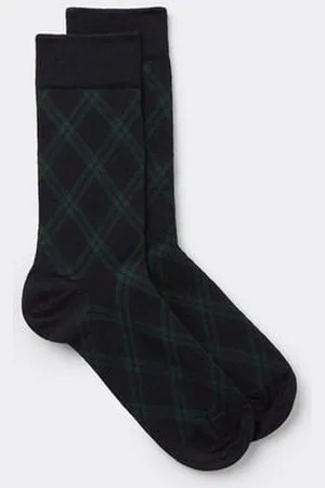intimissimi Calcetines Cortos de Algodón Soft Estampados Hombre Tamaño 42-43