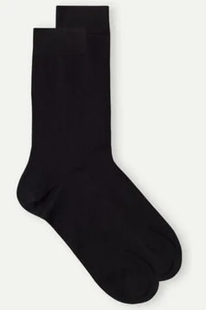 intimissimi Calcetines Cortos de Algodón Superior Hombre Tamaño 40-41