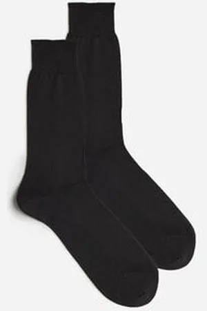 intimissimi Calcetines Cortos de Cashmere, Seda y Algodón Hombre Tamaño 40-41