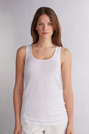 intimissimi Camiseta de Tirantes Larga de Micromodal Mujer Tamaño L