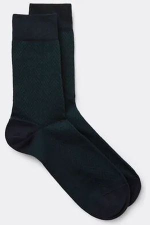intimissimi Calcetines Cortos de Algodón Soft Estampados Hombre Tamaño 42-43
