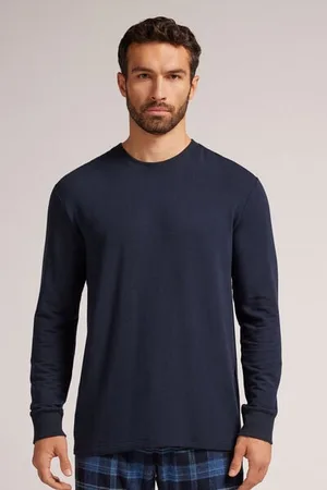 intimissimi Camiseta de Manga Larga en Felpa de Modal Hombre Tamaño M