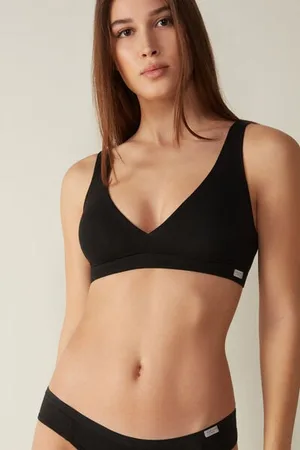 intimissimi Sujetador de algodón sin aros triángulo Lara Mujer Tamaño 90D