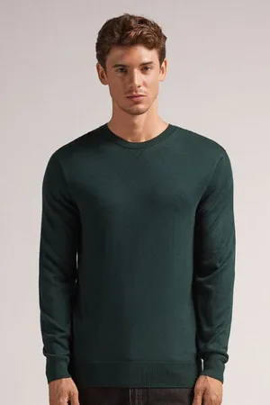 intimissimi Camiseta de Cuello Redondo y Manga Larga Hombre Tamaño XL