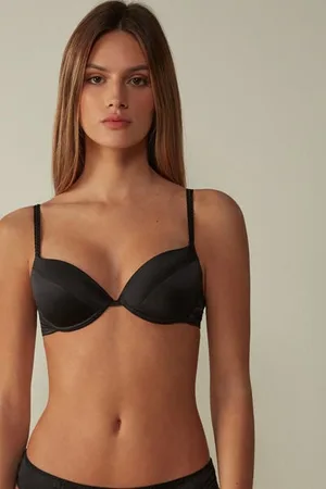 intimissimi Sujetador Push-Up Bellissima de Seda Mujer Tamaño 85C