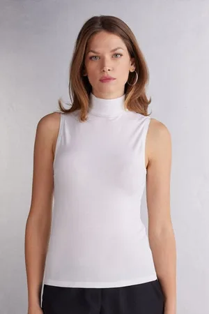 intimissimi Chaleco de Cuello Alto en Micromodal Mujer Tamaño L