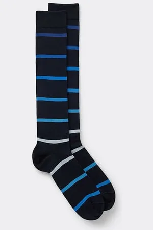 intimissimi Calcetines Largos de Hilo de Escocia Estampados Hombre Tamaño 44-45