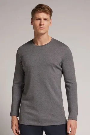 intimissimi Camiseta de Manga Larga en Cálido Algodón Hombre Tamaño M