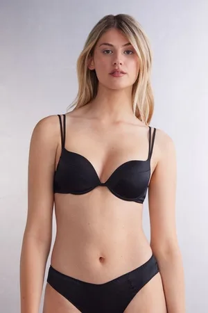 intimissimi Sujetador Super Push-Up Simona de Seda Mujer Tamaño 90B
