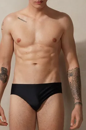 intimissimi Bañador Slip Liso Hombre Tamaño 44