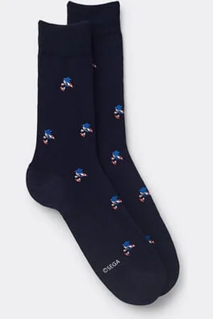 intimissimi Calcetín Corto Algodón Estampado Sonic Hombre Tamaño 44-45