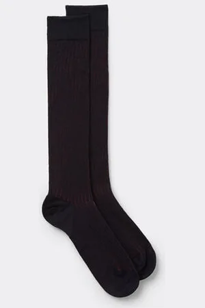 intimissimi Calcetines Largos Algodón Soft Canalé Hombre Tamaño 40-41