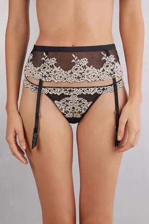 intimissimi Liguero Pretty Flowers Mujer Tamaño TU