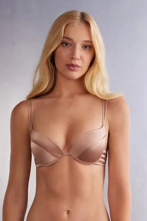 intimissimi Sujetador Super Push-Up Simona de Seda Mujer Tamaño 85C