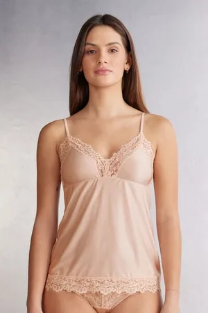 intimissimi Top de Microfibra y Encaje Self Love Mujer Tamaño M