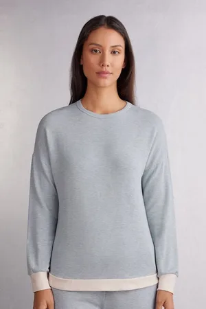 intimissimi Camiseta Manga Larga Modal con Lana Cold Winter Night Mujer Tamaño S
