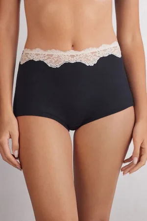 intimissimi Culotte de Talle Alto Effortless Beauty Mujer Tamaño XL
