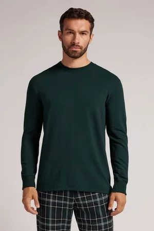 intimissimi Camiseta de Manga Larga en Felpa de Modal Hombre Tamaño L
