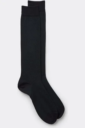 intimissimi Calcetines Largos de Algodón Soft Estampados Hombre Tamaño 42-43