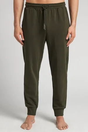 intimissimi Pantalones Largos de Felpa de Algodón Hombre Tamaño S