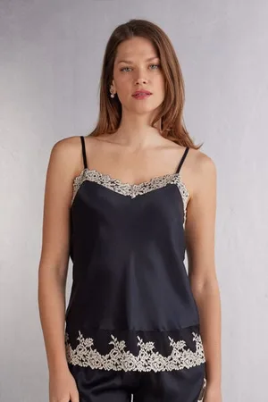 intimissimi Top Tirantes Finos Seda Pretty Flowers Mujer Tamaño S