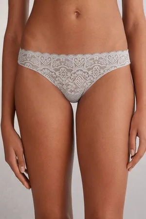 intimissimi Brasileña de Encaje y Microfibra Mujer Tamaño M