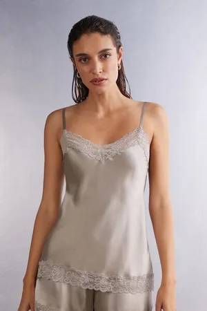 intimissimi Top en Encaje y Seda Mujer Tamaño M