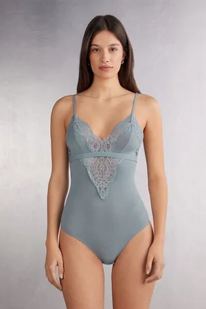 intimissimi Body de Algodón y Encaje Embrace Simplicity Mujer Tamaño L