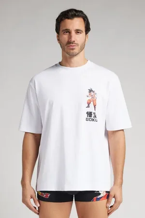 intimissimi Camiseta de Algodón Dragon Ball Z Hombre Tamaño XL