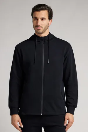 intimissimi Sudadera de Algodón con Cremallera Hombre Tamaño L