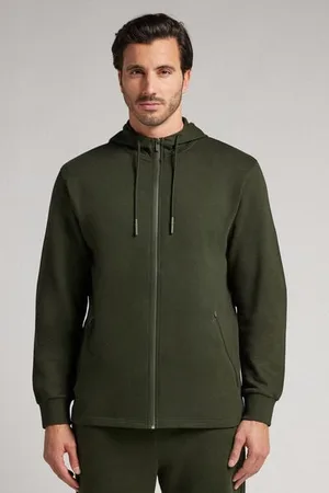 intimissimi Sudadera de Algodón con Cremallera Hombre Tamaño L