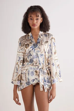 intimissimi Kimono de Seda Italian Riviera Mujer Tamaño M/L