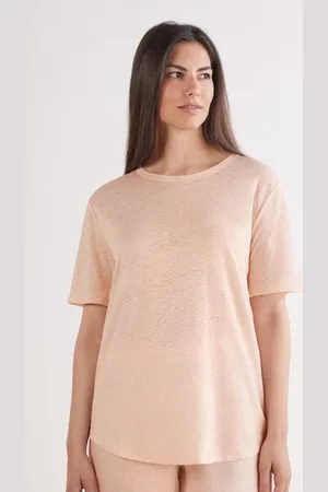 intimissimi Camiseta de Manga Corta de Lino Mujer Tamaño S